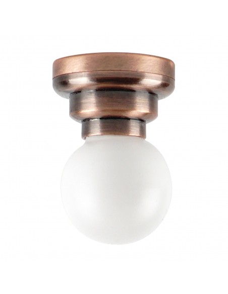 Waldosia 1:12 Scale Dollhouse Miniature Ceiling Lamp Battery Operated