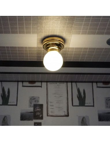 Waldosia 1:12 Scale Dollhouse Miniature Ceiling Lamp Battery Operated