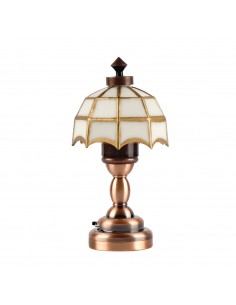 Waldosia 1:12 Scale Dollhouse Miniature Classic Battery LED Table Lamp
