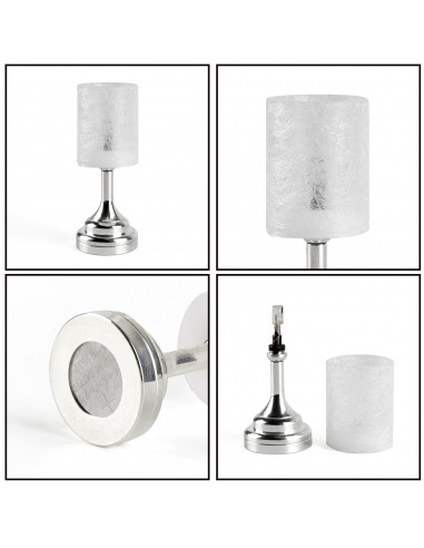 Waldosia 1:12 Scale Dollhouse Miniature Led Modern Table Lamp