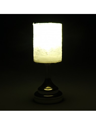 Waldosia 1:12 Scale Dollhouse Miniature Led Modern Table Lamp