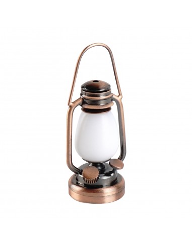 Waldosia 1:12 Scale Dollhouse Miniature Battery LED Oil Lantern Lamp