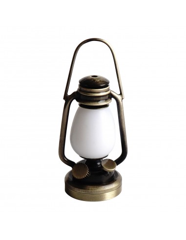 Waldosia 1:12 Scale Dollhouse Miniature Battery LED Oil Lantern Lamp